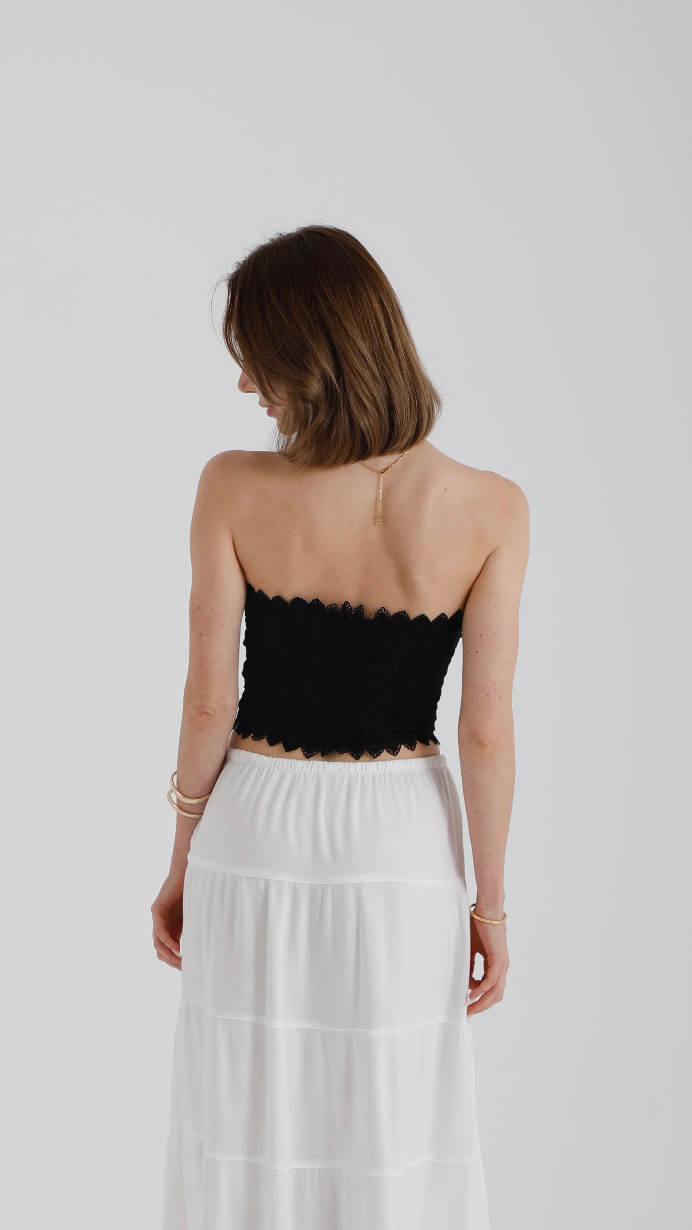 Kiya Corset Top – Midnight Black - Image 6