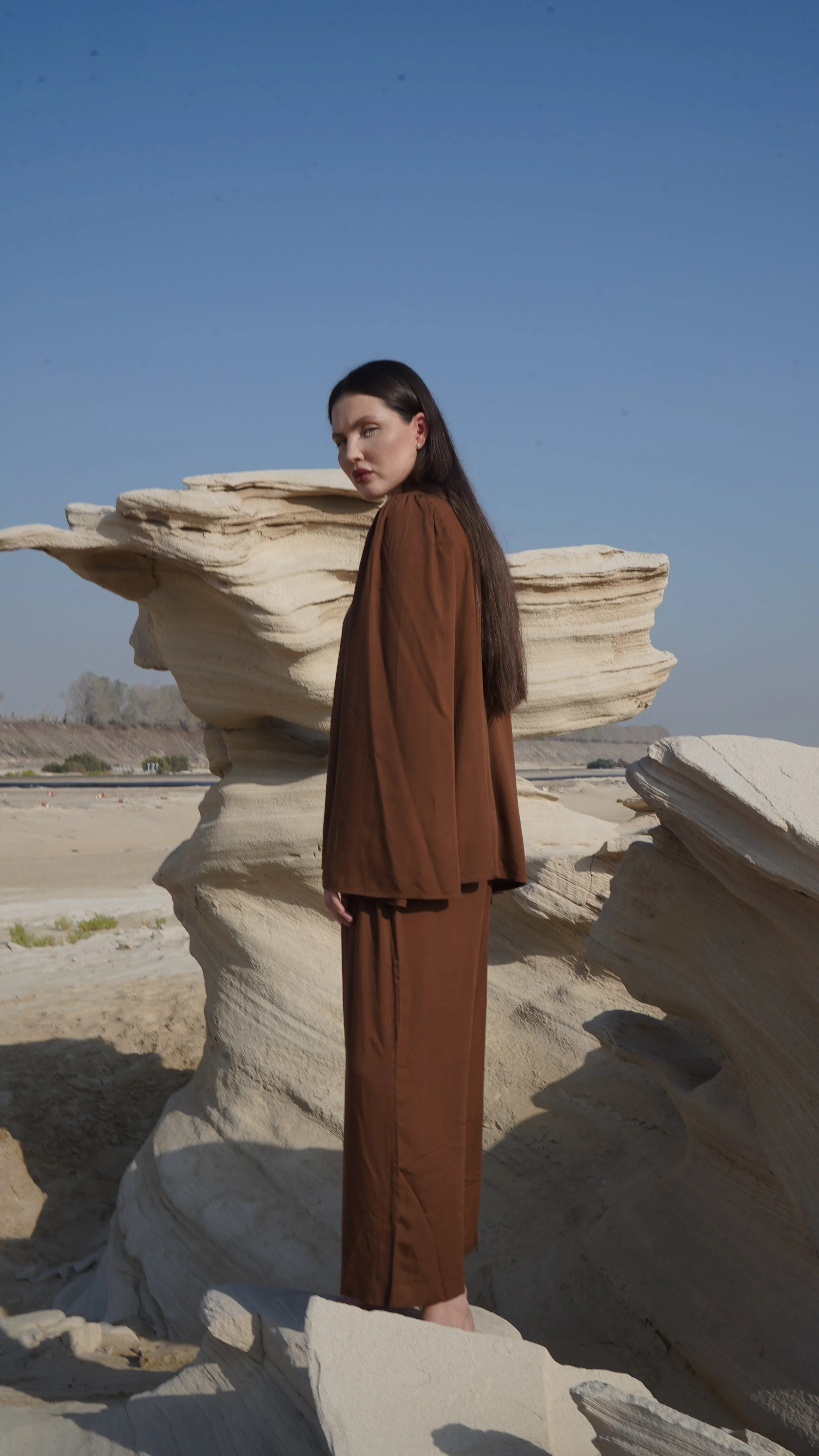 Short Kimono – Chocolate - Image 4