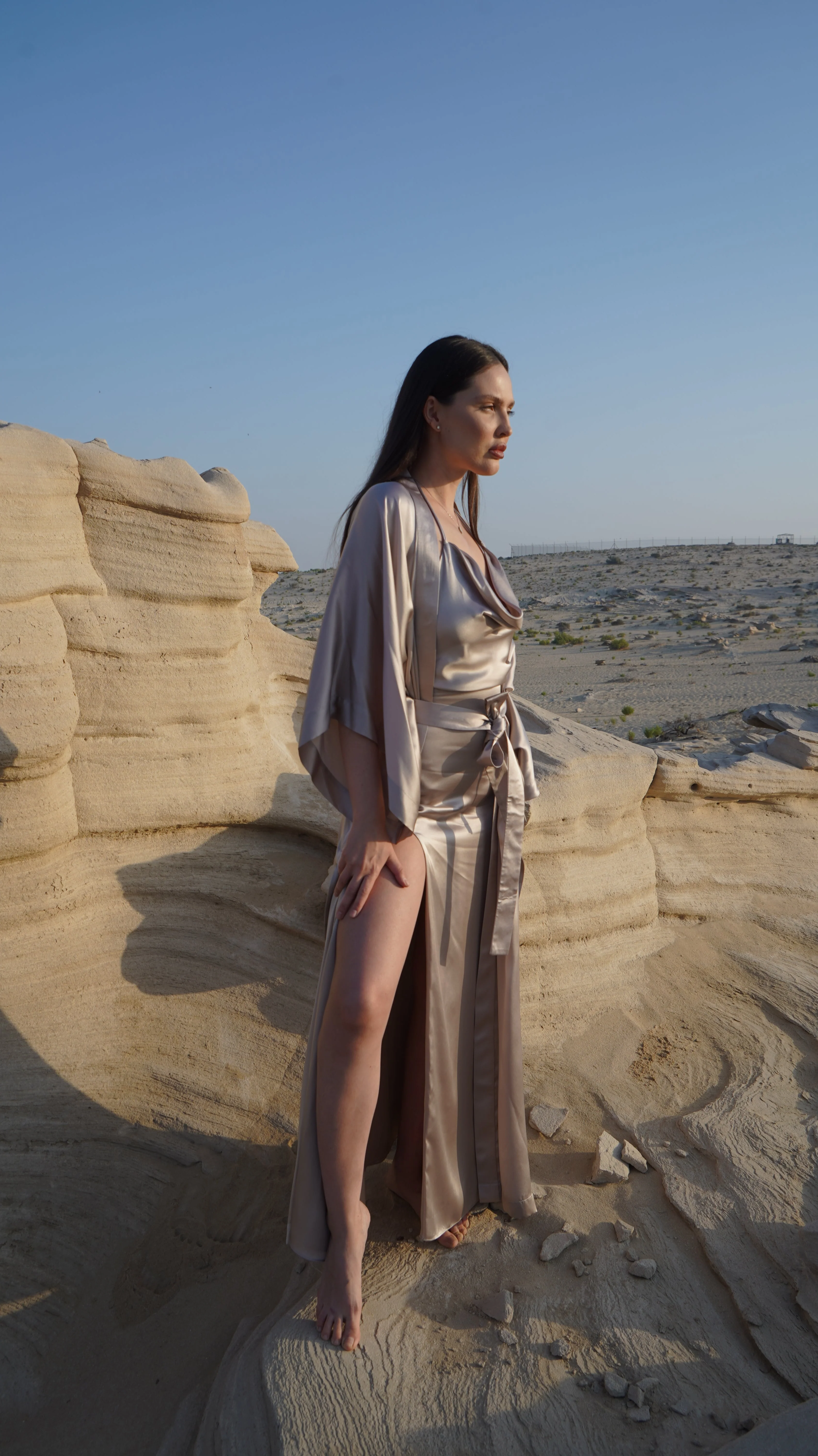 Silk Kimono – New Opal - Image 11