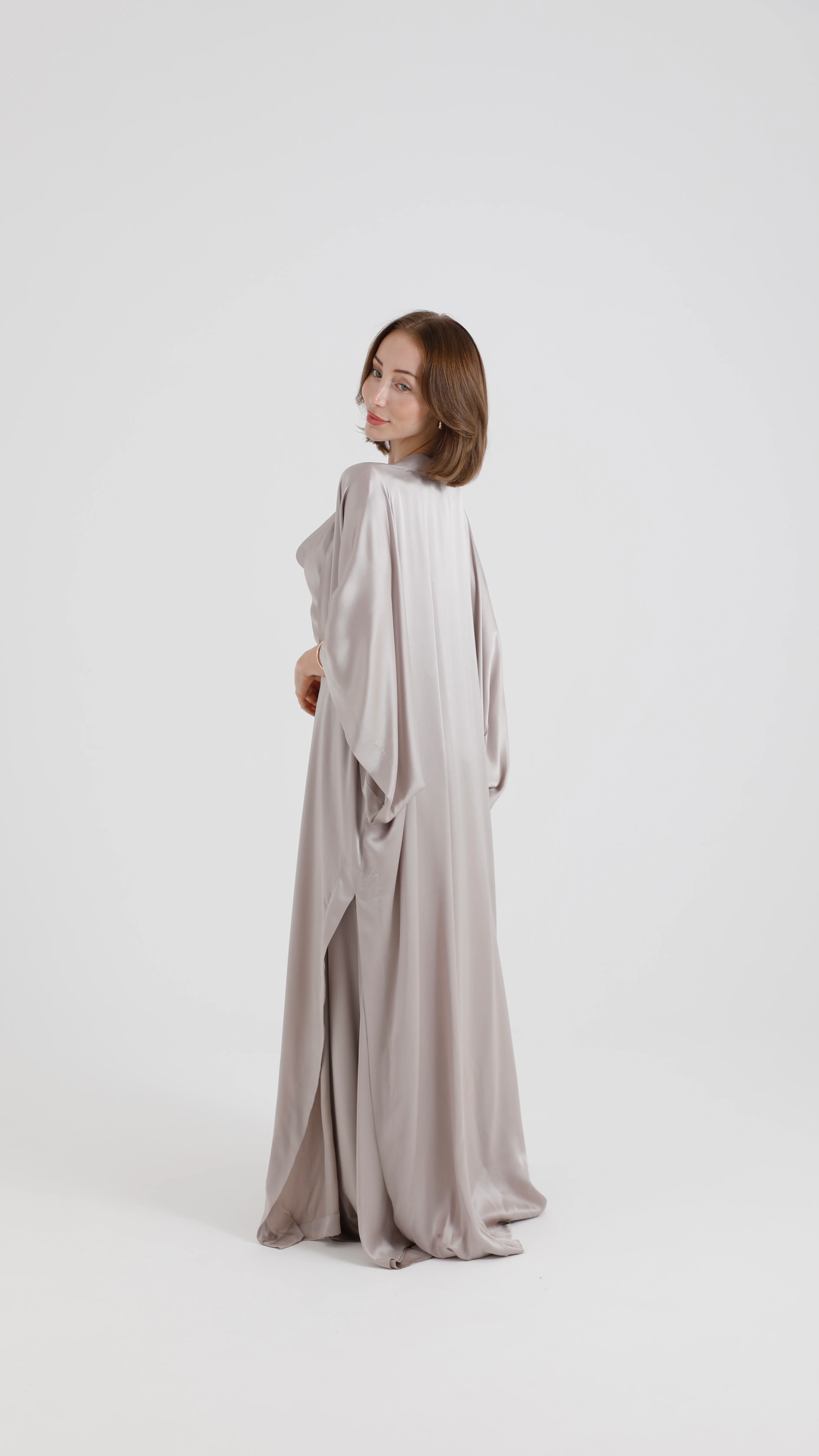 Silk Kimono – New Opal - Image 5