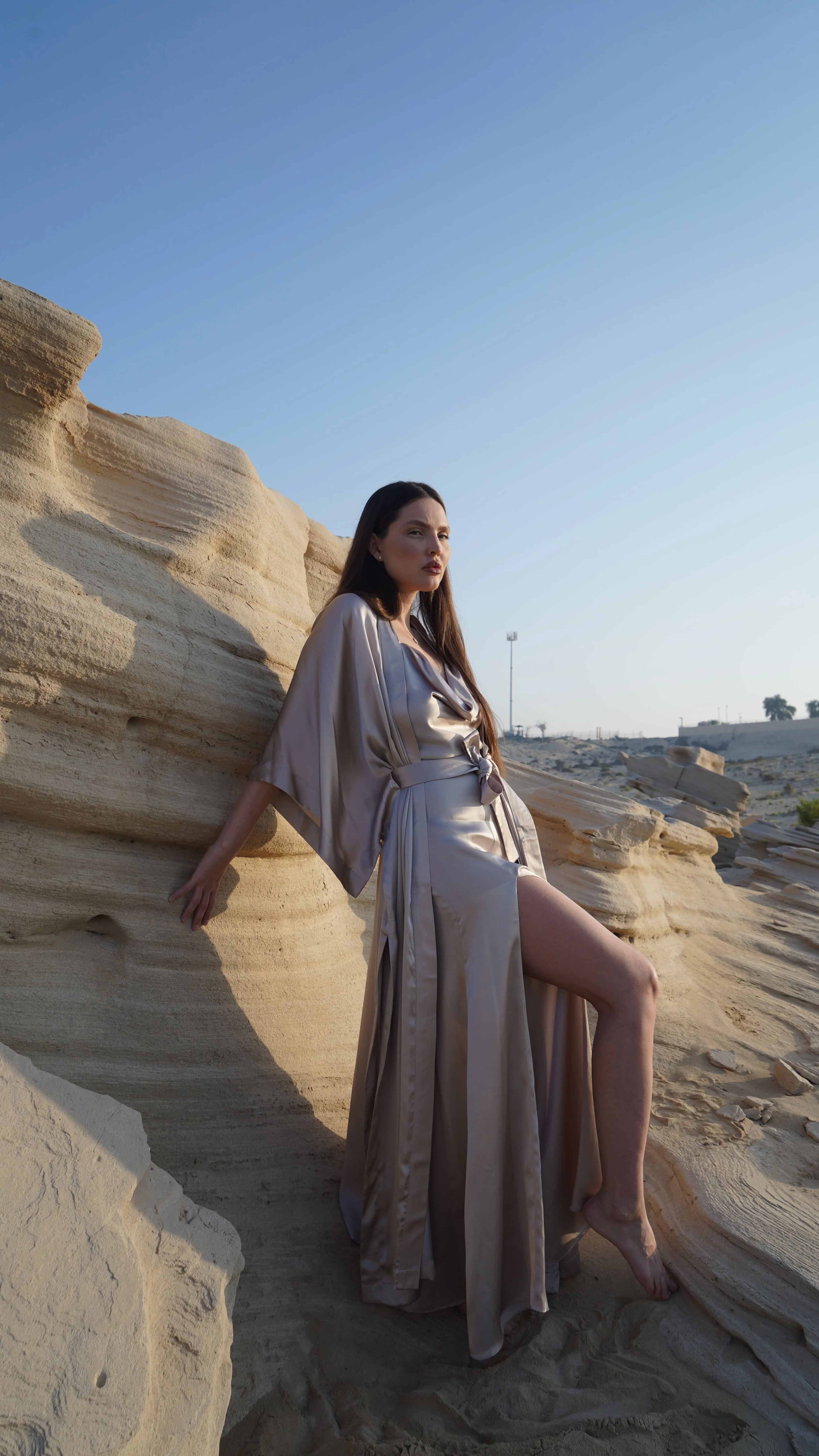 Silk Kimono – New Opal - Image 8